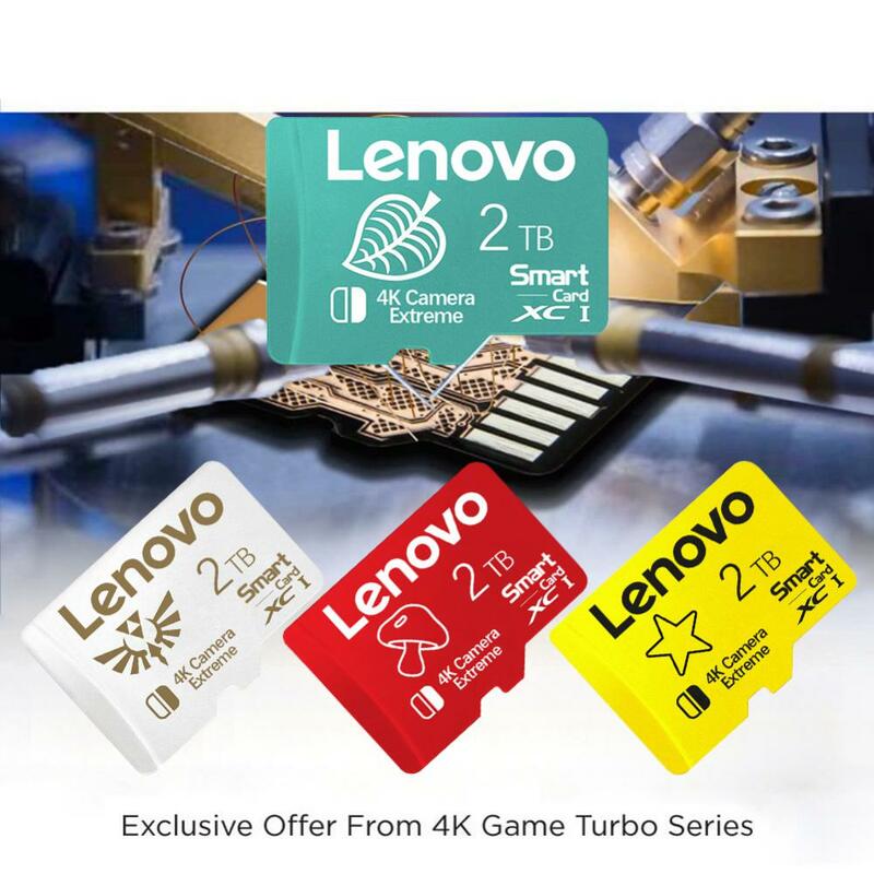 닌텐도 스위치용 정품 레노버 메모리 카드, 고속 마이크로 TF SD 카드, 게임 SD 카드, 128GB, 256GB, 512GB, 1TB, 2TB