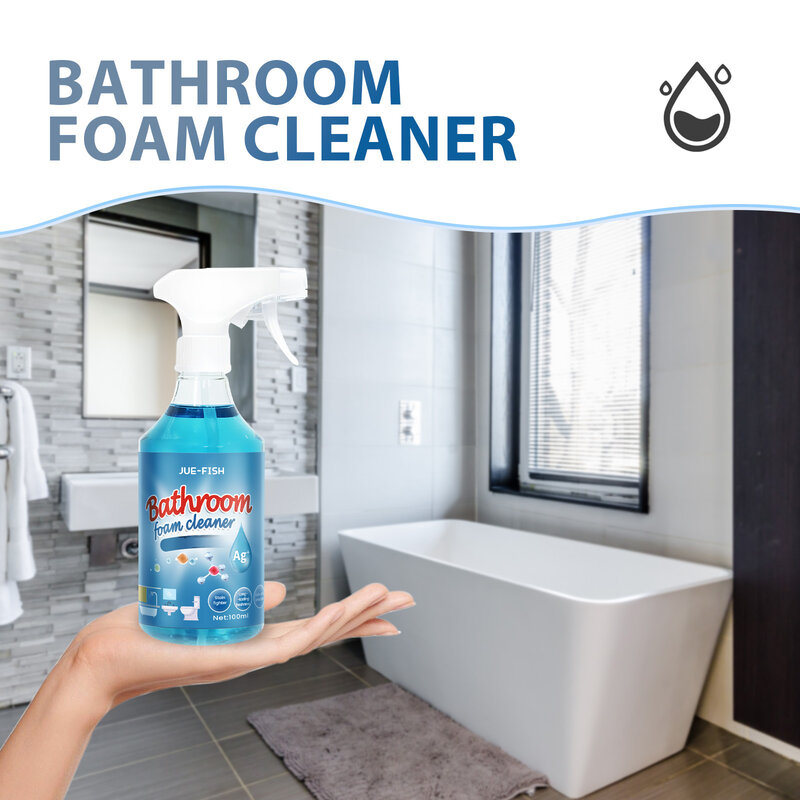 Antibacterial Bathroom Cleaner Bathroom Shower Kitchen Tile Cleaner for Kitchen Bathroom Cleaning