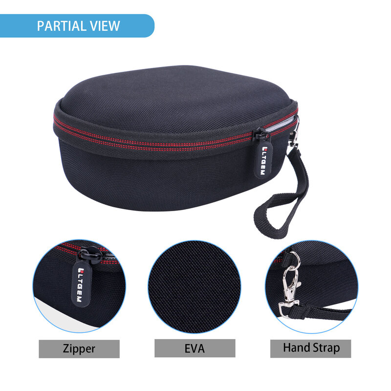 LTGEM EVA Hard Case for Elecder i36 & i37 Kids Headphones - Travel Protective Carrying Storage Bag
