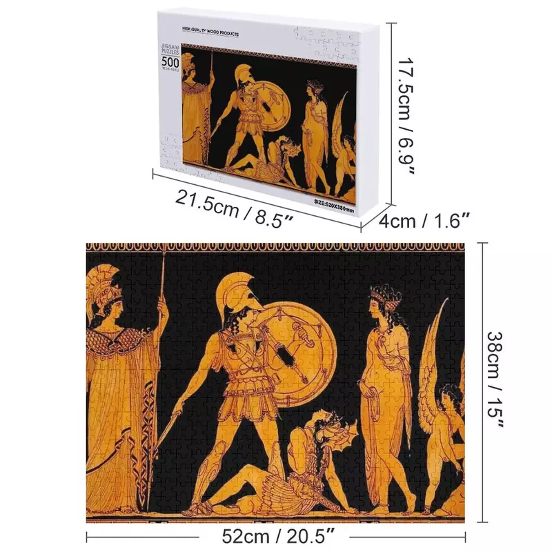 GRÉCIA-Ancient God and Goddess Frieze Print Jigsaw Puzzle, personalizado para crianças, personalizado