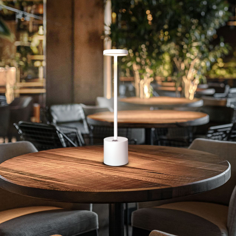 Lámpara Led táctil recargable para mesas de oficina, mesita de noche para dormitorio, restaurante, electrodomésticos