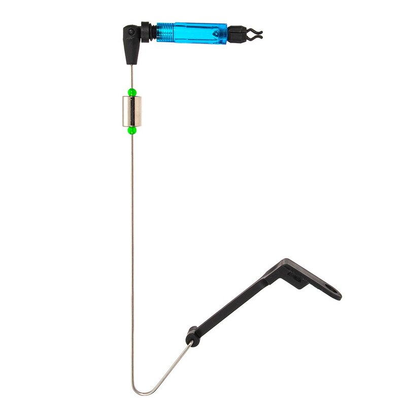 Bite Alarm Sensor Tools Fishing Tackles, Carp Fishing Bite Indicators Hangers with Adjustable Clip, ABS+Stainless Steel Material