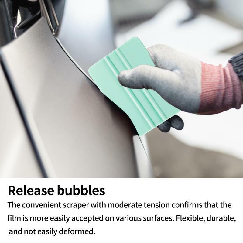 Mobile Phone Film Scraper Crafts Wallpaper Film Application Squeegee Scraper For Car Wrap Scraper Tool Kit Window Automotive