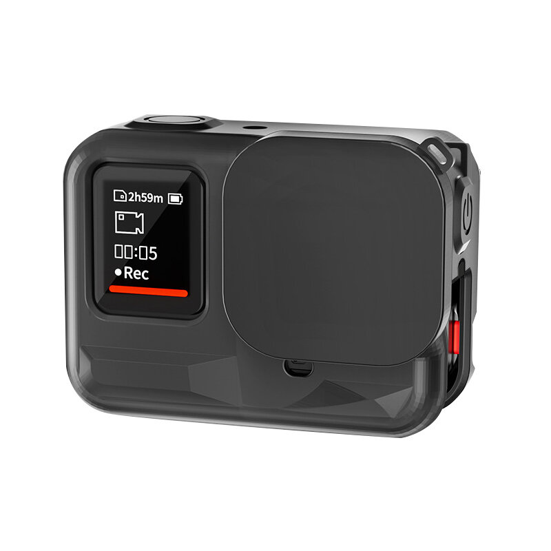 Insta360 Ace Pro เคสป้องกันซิลิโคนกันรอยสำหรับ Insta360เลนส์ acepro ที่ปิดแขนการเข้าถึงกล้อง