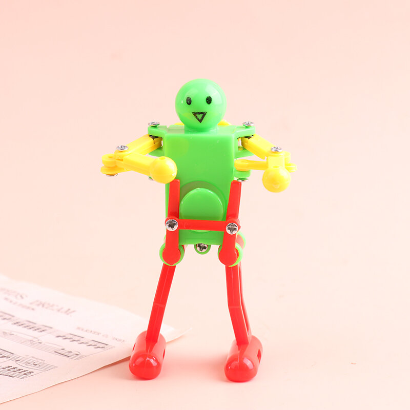 Robot de cuerda con mecanismo de relojería, juguete de baile para Bebé y Niño, rompecabezas de desarrollo, juguete Fidget para niño, juguete de reunión familiar