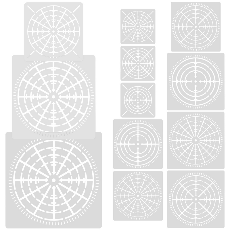 Delikatne ozdobne narzędzie punktowe templatessy wygodne kropki ozdobne kropki szablony do DIW