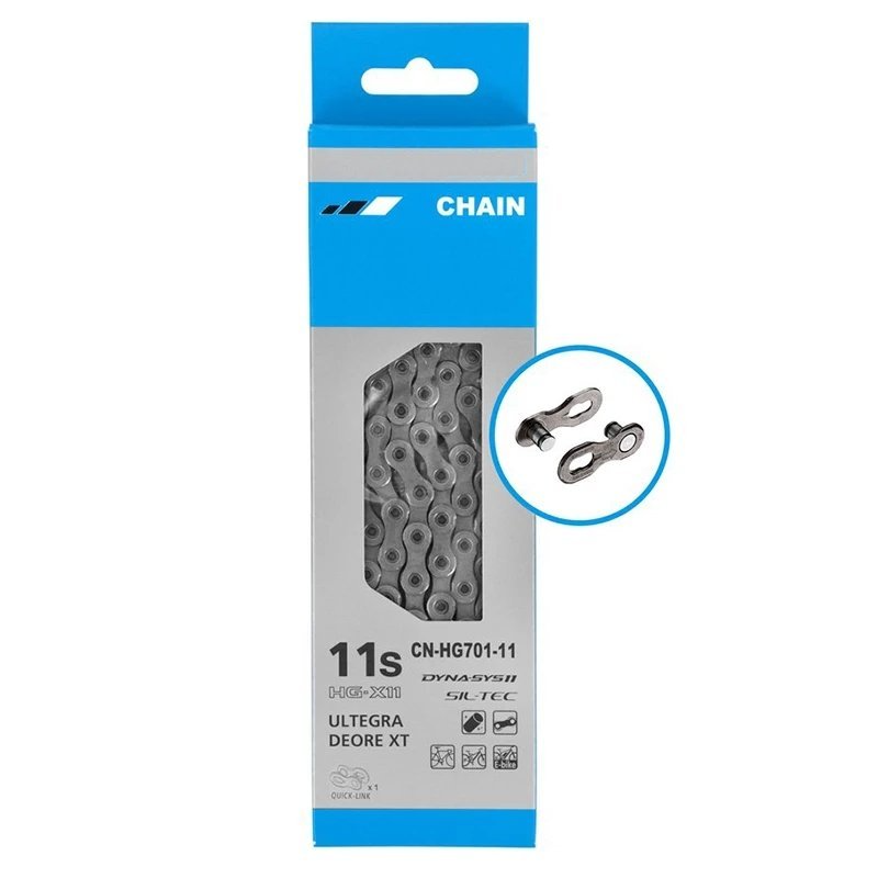 SHIMANO HG701 11 Speed Bicycle Chain Road Mountain Bicycle 116L Chain for ULTEGRA DEORE XT 5800 6800 M7000 M8000 Bike Part