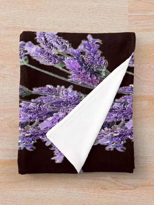 Lavendel Decke Furrys Luxus Schlafs ofa warme Decken
