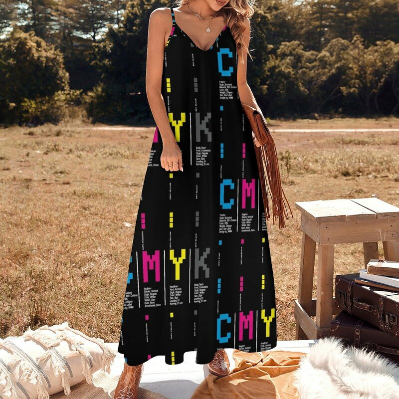 Cmyk-タイポグラフィ,プレップレス,グラフィックデザイン,ノースリーブのドレス,プロム服