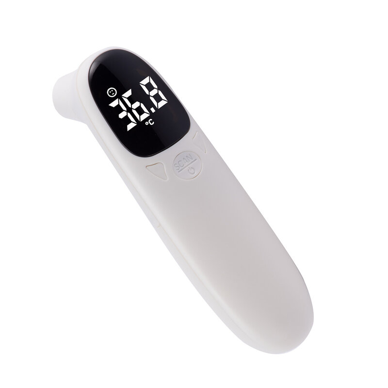 Termometer Dahi Digital Elektronik Tanpa Kontak Akurasi Klinis Non-kontak Pengukur Suhu Tubuh Demam untuk Anak Dewasa