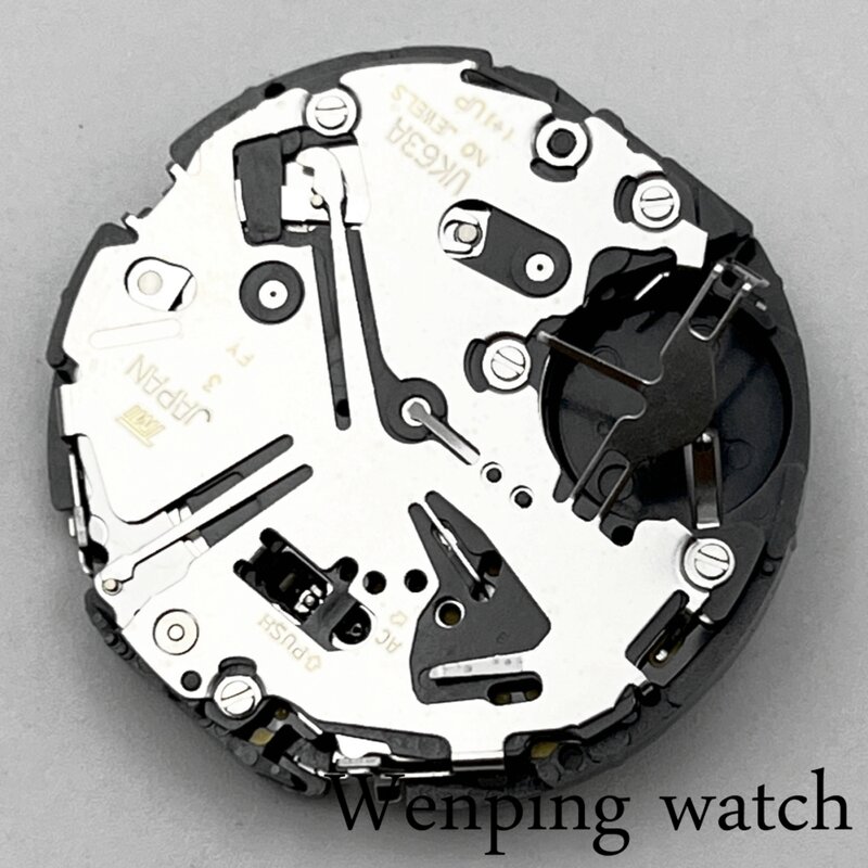 VK63 Quartz Watch Movement 3 o'clock Date Chronograph 24 Hours For VK63A VK63 Watches Single Calendar