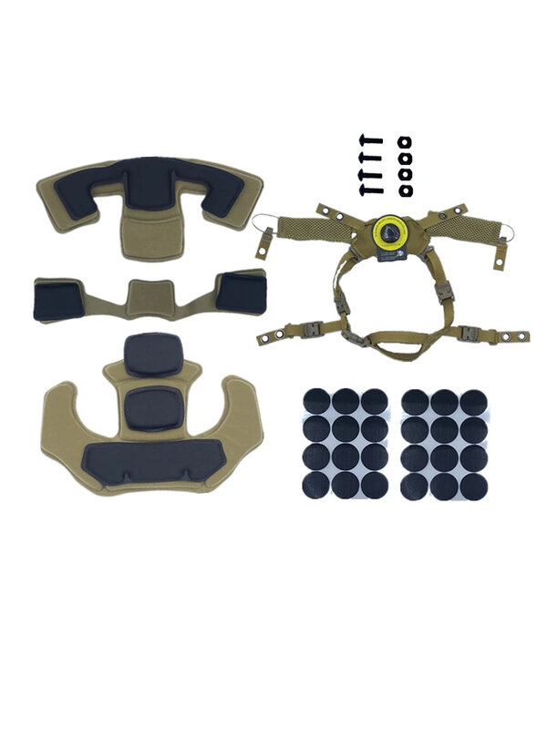Sistema di sospensione per casco Wendy cordino per casco FAST MICH Outdoor Hunting BK/DE/RG casco accessori