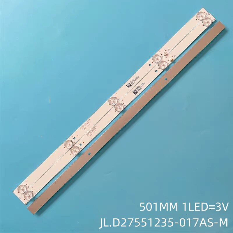 Tira de retroiluminação LED para LE-8832C LED32D32C Xianke LED 32HD370 tira de luz, 100% novo, JL.D27551235-017AS-M, 50,1 cm
