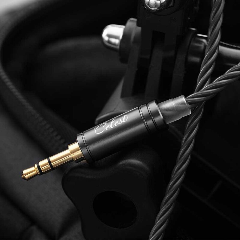 Kinera Celest-Cable de actualización para auriculares Tiger Soul, 4 núcleos OFC, chapado en cobre puro con enchufe dorado de 3,5mm, 0,78mm, 2 pines