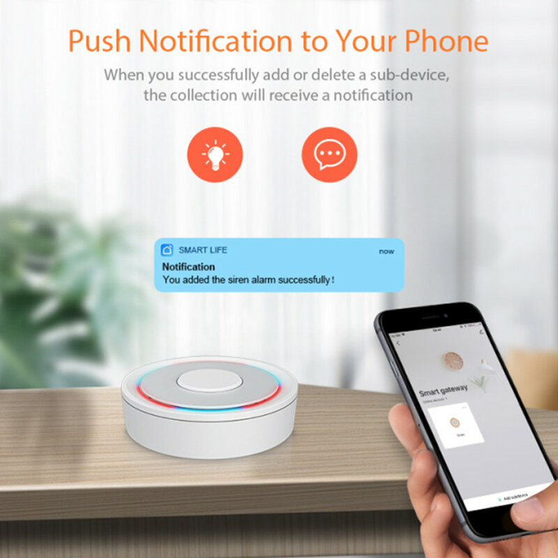 Беспроводной контроллер для умного дома Tuya Smart ZigBee, хаб с проводным шлюзом 3,0, работает с приложением Smart Life Alexa Google Home