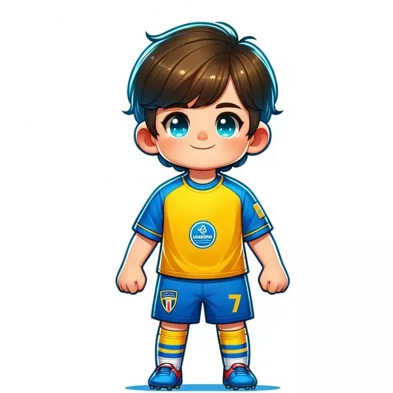 2024 New style Kids soccer sweater Boys Youth Soccer sweater Adult soccer tracksuit Messi No. 7 No. 10 short