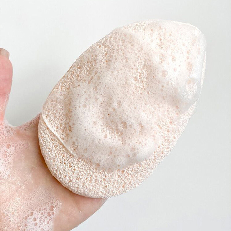 Natural Face Wash Cleansing Puff Konjac Konnyaku Exfoliator spugna detergente strumento per la pulizia del viso riutilizzabile per la rimozione profonda