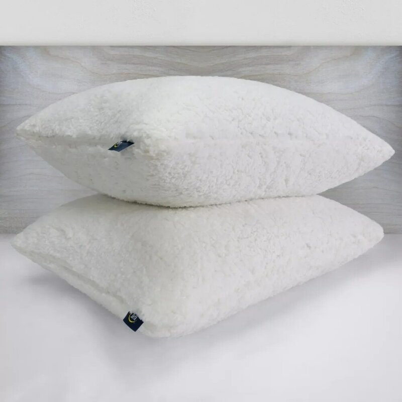 Pillow 2 Pack, Standard/Queen Size, Natural, Set of 2