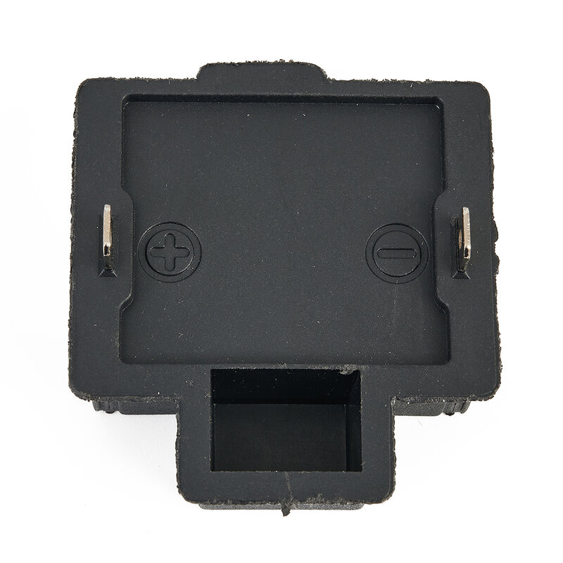 Adaptador do conector da bateria para a ferramenta elétrica, preto, aparência requintada, fino acabamento, parte útil