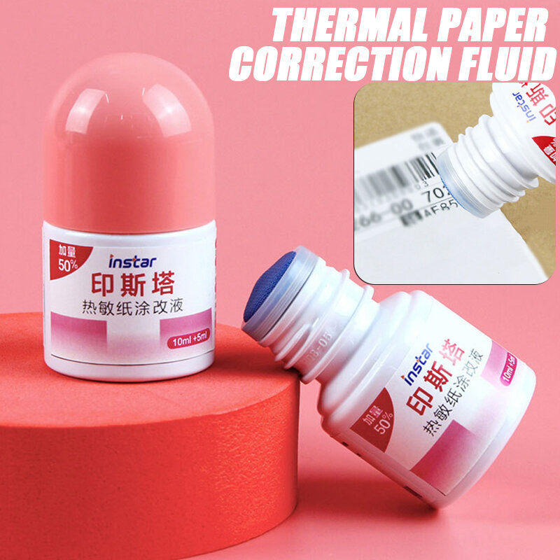 Thermal Paper Privacy Eraser Vários usos para alimentos e contas para levar