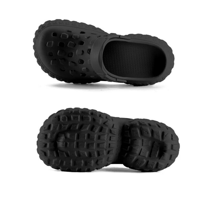 Unisex Sandals 2024 Summer New Slippers for Outdoor EVA Thick Sole Slides Platform Beach Sandal Girls Garden Women Shoes