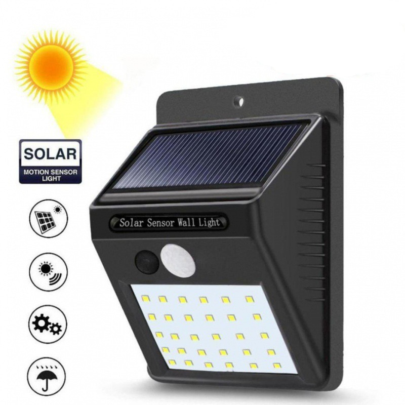Solar Led Light Outdoor Lamp PIR Motion Sensor LED Wall Lights Sconce Waterproof Solar for Garden Street Lamp Outdoor Lighting