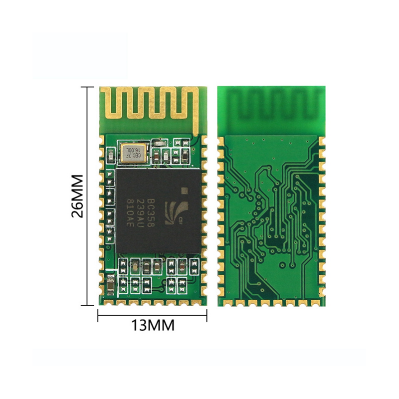 -06 Bluetooth Seriële Module Aangesloten Op 51 Microcontroller Csr Draadloze Transmissie Module