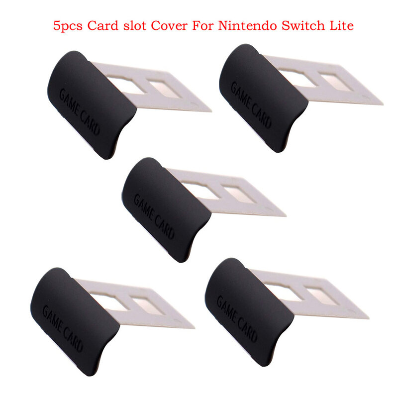 5pcs For Switch Lite Host Maintenance Accessories NS Lite Game Card Slot Memory Card Slot Cover