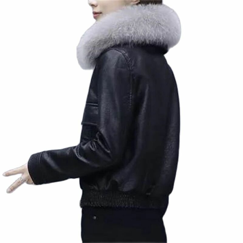 Женская куртка с длинным рукавом, свободная универсальная короткая куртка в Корейском стиле, Осень-зима 2024