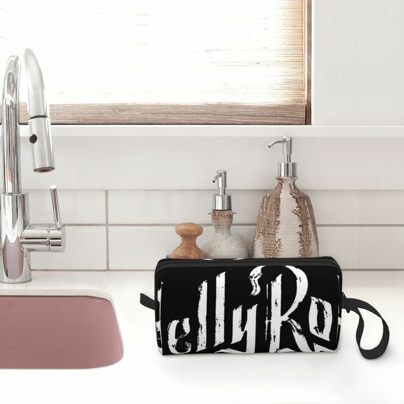 Jelly Roll Rapper Designs Makeup Bag Cosmetic Organizer Storage Dopp Kit Toiletry Cosmetic Bag for Women Beauty Pencil Case