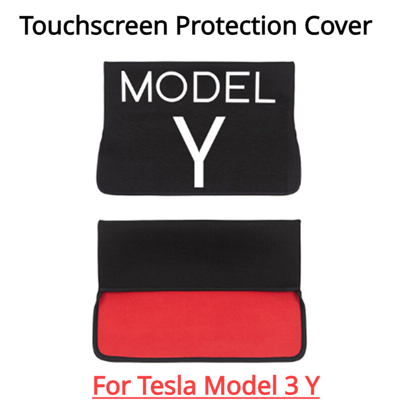 Touchscreen Hoes Voor Tesla Model 3 Y Center Control Navigatie Dashboard Scherm Zonwerende Film Interieuraccessoires 2023