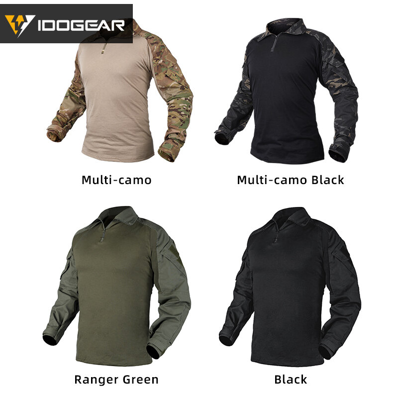 IDOGEAR G3 셔츠 사냥복, 전투 3 세대 셔츠, 전술 카모 multi-camo3101