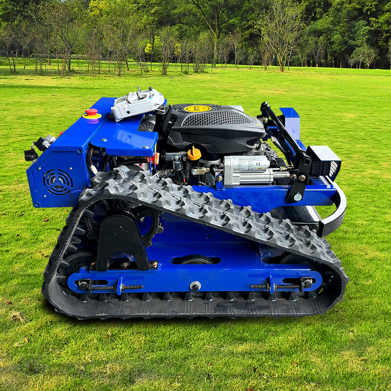 Low Price Lawn Mower Upgraded Version Multifunctional Remote Control Crawler Lawn Mower