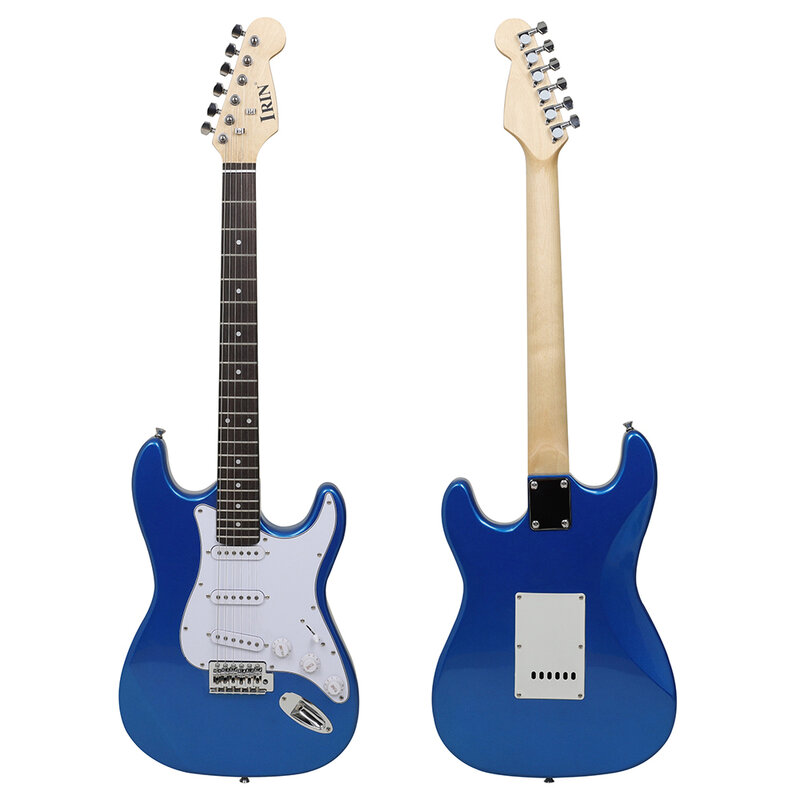 Chitarra elettrica ST 6 corde 39 pollici 21 tasti corpo in tiglio chitarra elettrica Guitarra con altoparlante parti e accessori per chitarra