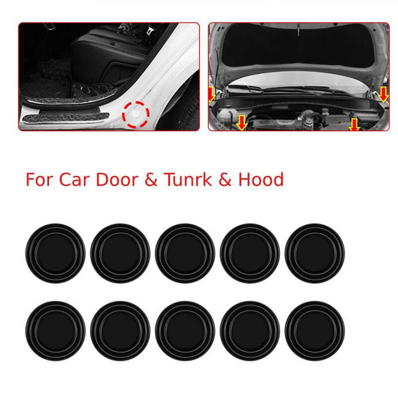 10/20Pcs Car Door Anti Collision shock Pad for Trunk Car door pads Soundproof Buffer Gasket Auto Accessories Silicone shock Pad