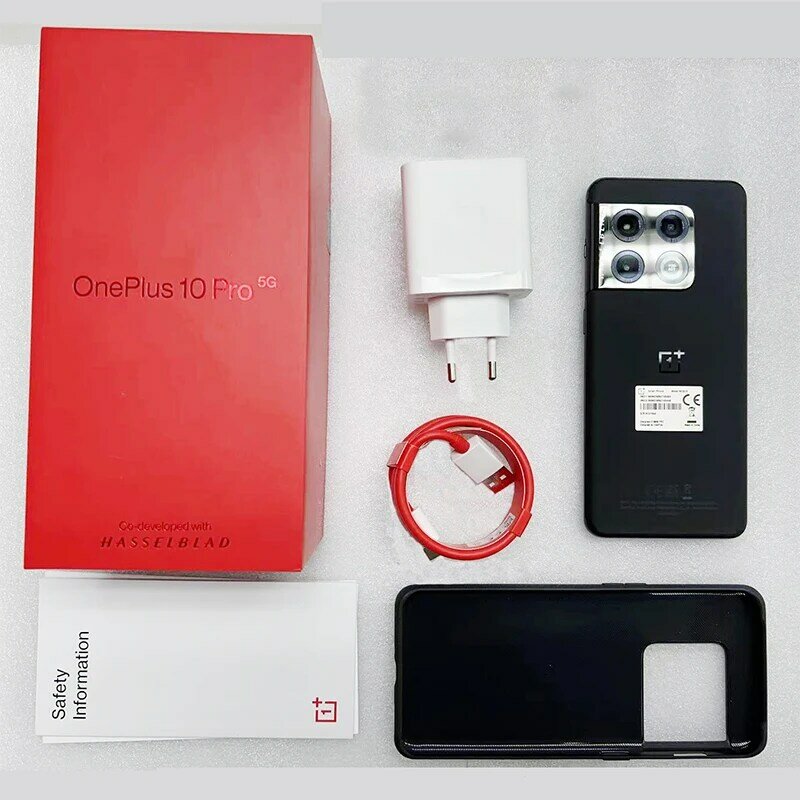 オリジナルのonePlus10 Pro 10pro 5g snapdragon 8gb,128gb,cpu 1,80w,急速充電