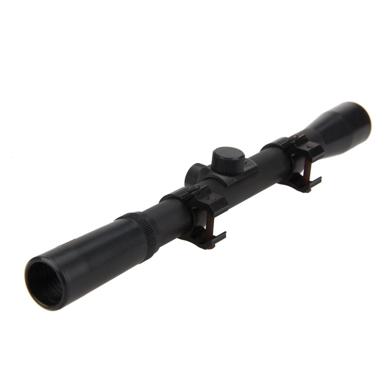 Optical Tactical Caça Riflescope, Visão telescópica Fit, Rail Gun, Âmbito 4x20, 11mm