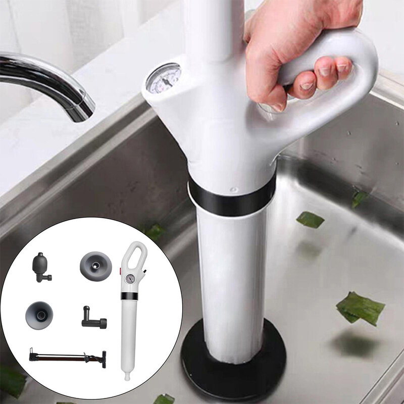 Blaster do dreno do ar do banheiro, Dreno Plunger Set, Multi Function Efficient Plunger