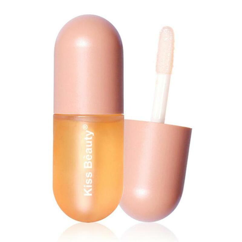 Mini Capsule Lip Gloss Lip Plumping Liquid Moisturizing Shiny Cosmetic Beauty Gloss Makeup R2p5