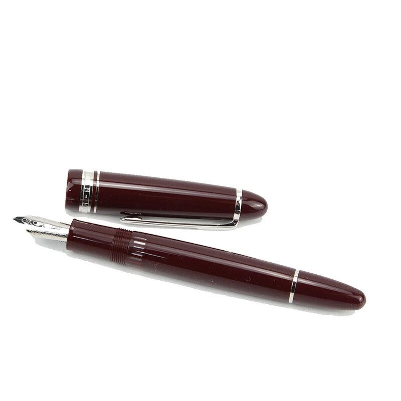 قلم حبر جديد من Majohn P136 مكبس نحاسي معدني 0.4 EF 0.5 F أقلام هدايا للكتابة على المدرسة والمكتب والطلاب