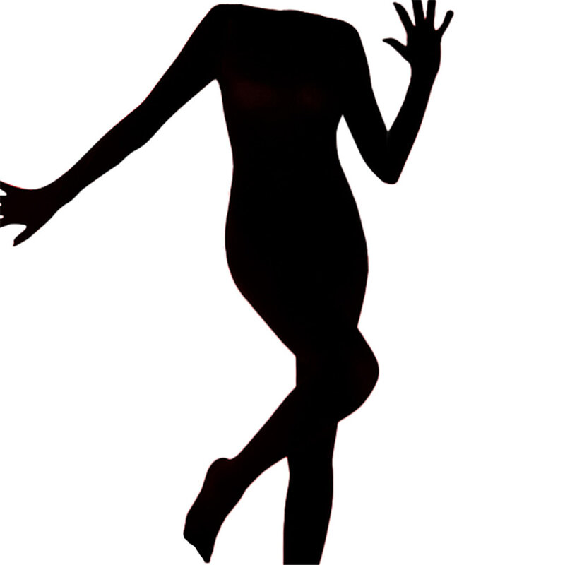 Body transparente con cinco dedos para mujer, leotardo Sexy, medias elásticas, moldeador erótico, talla grande
