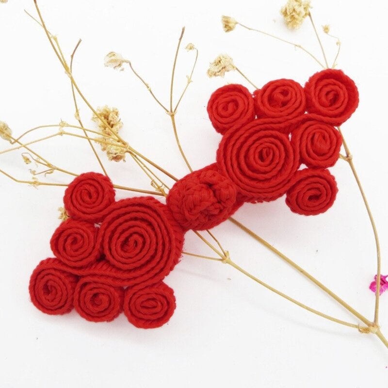 Cheongsam Buttons Closure Sewing Fasteners for Cheongsam Han Suit