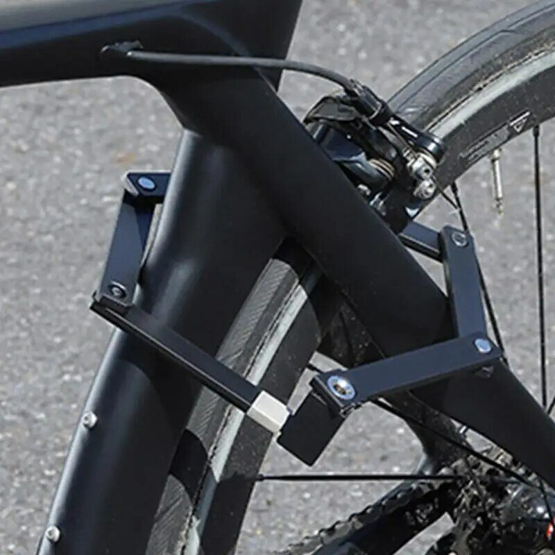 Candado antirrobo portátil para bicicleta eléctrica y plegable, candado en U con llave para cortacésped de montaña