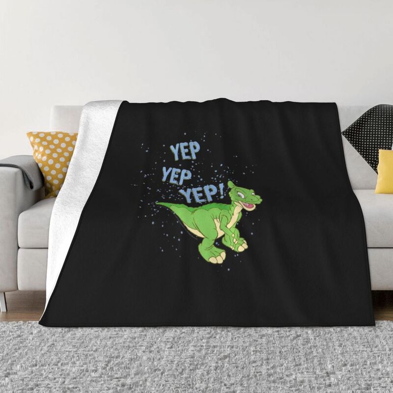 Yep Yep Sprinkle Throw Blanket, Camping Presente, Terra antes do tempo, Ducky personalizado