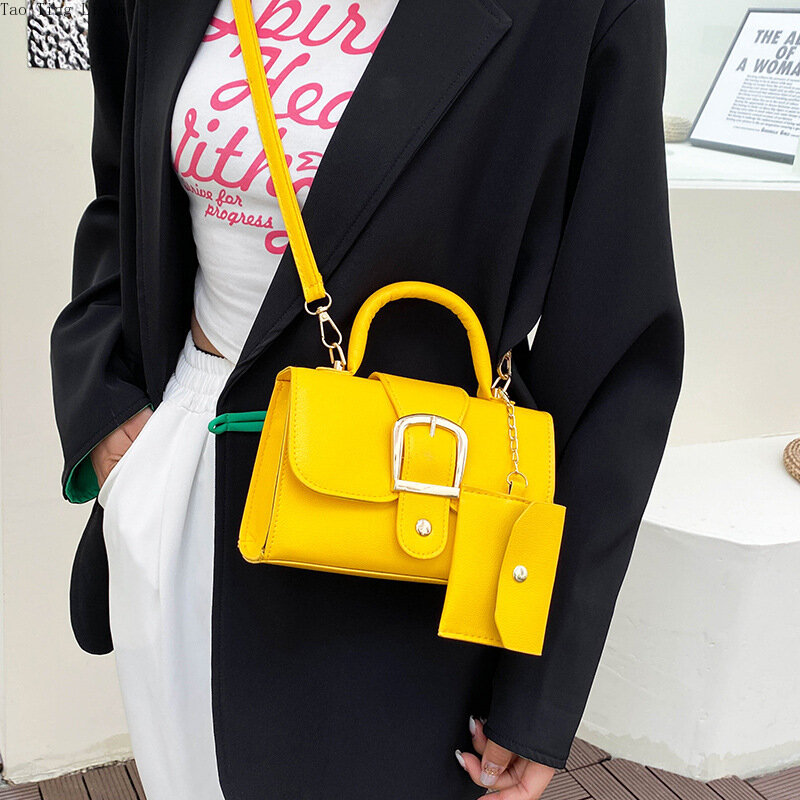 2023 donne nuovo stile semplice retrò alla moda stile Crossbody singola spalla piccola borsa quadrata portatile