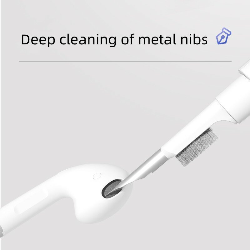 Kit de nettoyage pour écouteurs Bluetooth, stylo de nettoyage pour Airpods 3Pro Xiaomi Huawei brosse étui pour écouteurs sans fil, outil de nettoyage de casque