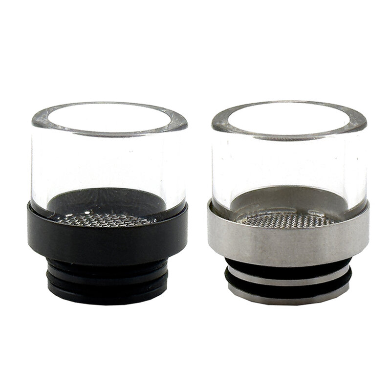 810 Drip Tip Mesh Mouthpiece Stainless Steel Wide Bore Glass Drip Tips for 810 V8 V12 PRINCE TANK DIY Accessories