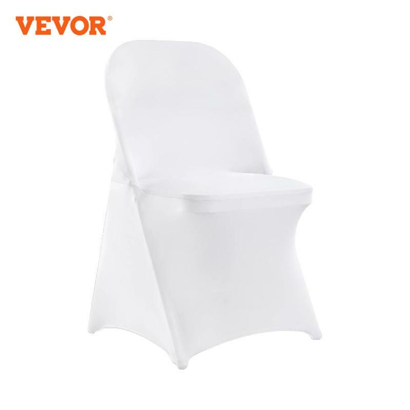 VEVOR 12 30Pcs Wedding Chair Covers Spandex Stretch Slipcover for Restaurant Banquet Hotel Dining Party Universal Chair Cover