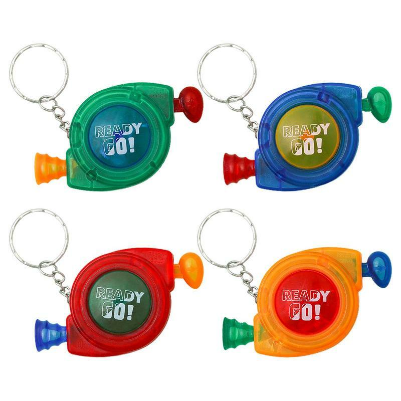 Zabawki dla dzieci Montessori zabawki elektroniczne Mini przenośna konsola do gier pojedynczy lub podwójny rytm do celów statystyki bilansu płatniczego Party Game Boy i damska torba torba brelok do kluczy z ozdobą