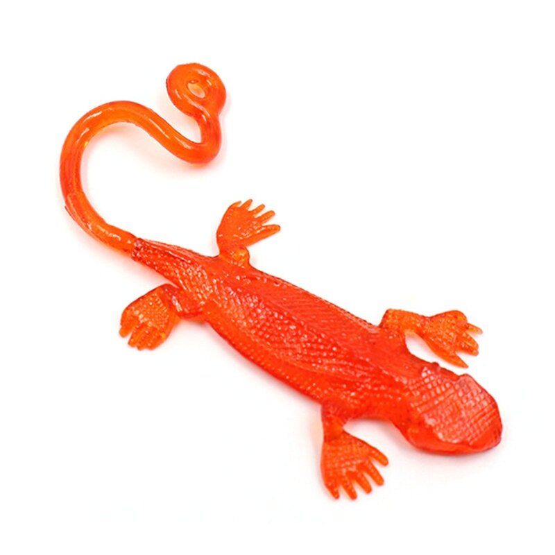 Toy Stretchy Wall Lizards Hand Squishy Wall Toy Interactive Kid Playset Anxiety Reliefs Fidgets for Autism